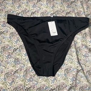 Lane Bryant Cacique Black Bathing Suit Bottoms NWT